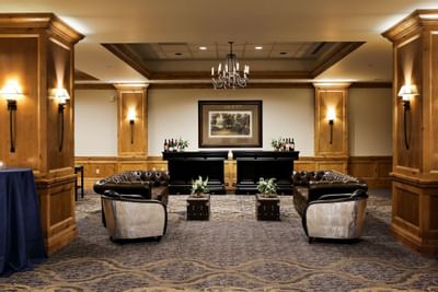 The Chateaux Impressionist Ballroom Foyer Meeting and Event Spac