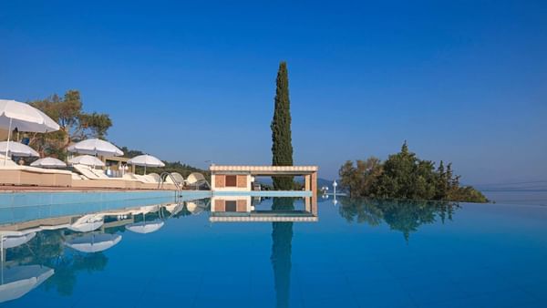 Close up on the outdoor pool at Kairaba Hotel