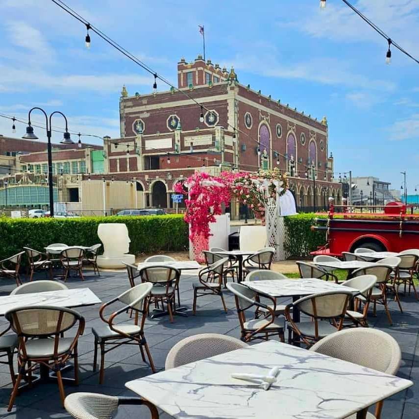 Azure Patio Dining at Berkeley Hotel NJ