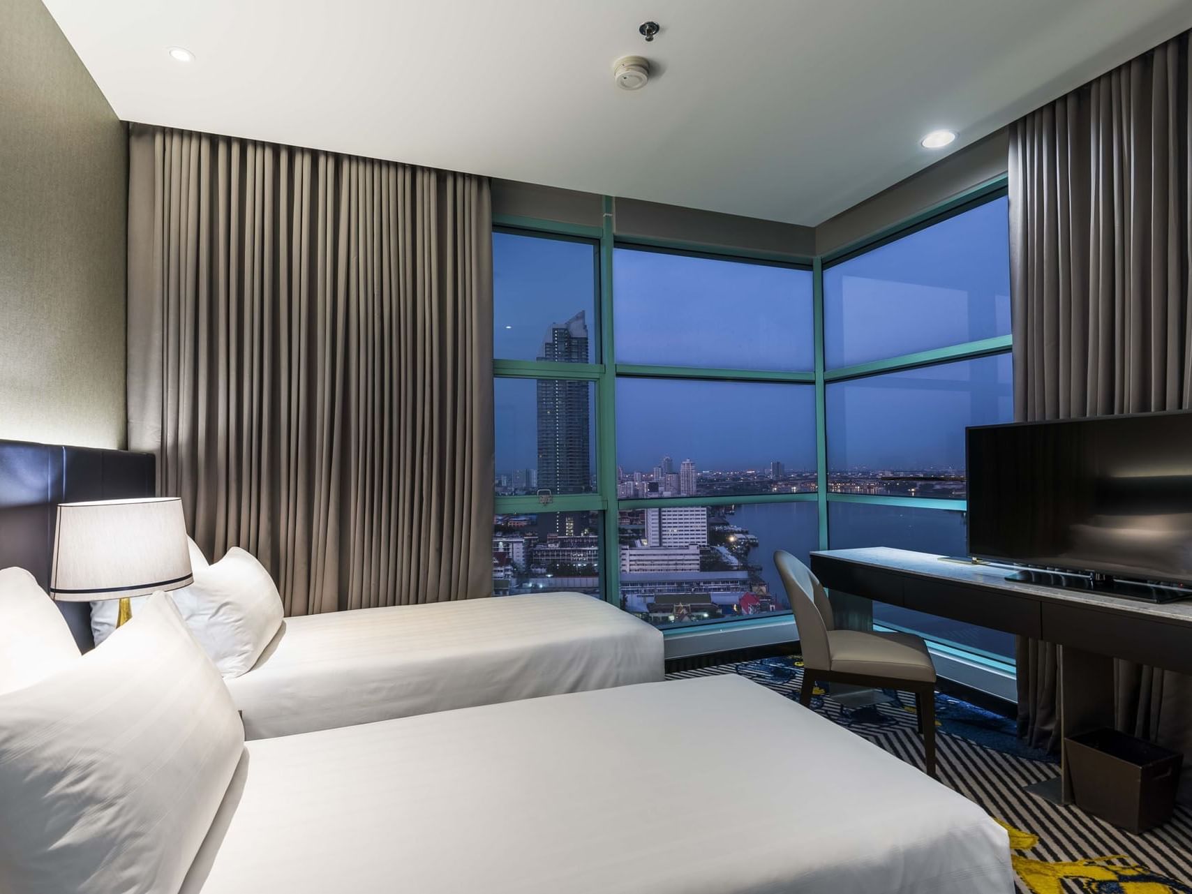 Interior of Two-Bedroom Suite River View at Chatrium Hotels