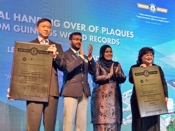 Lexis Hibiscus Port Dickson won 2 Guinness World records in Malaysia