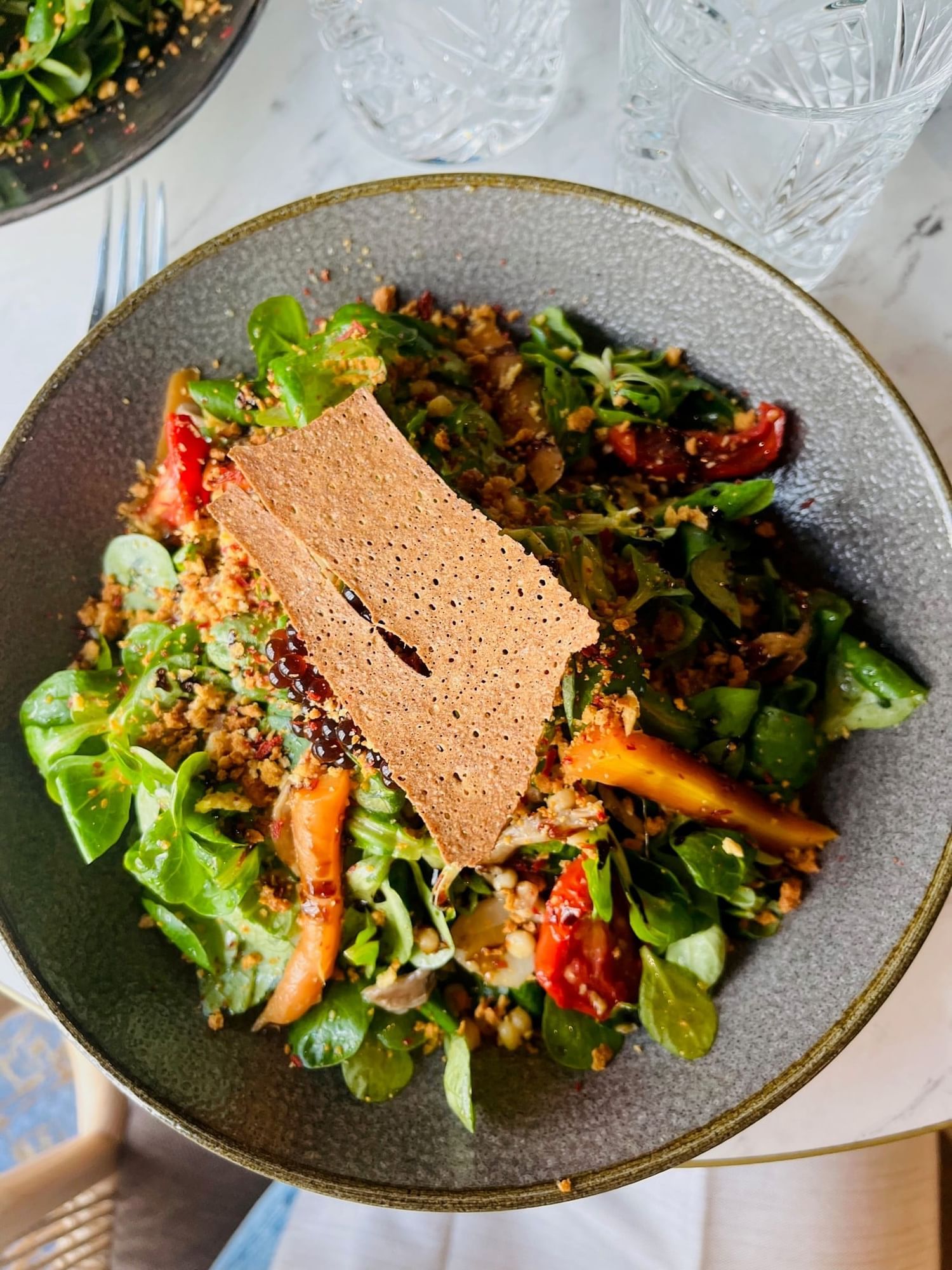 Bol de céréales à la courge butternut rôtie, Oceania Le Conti Brest