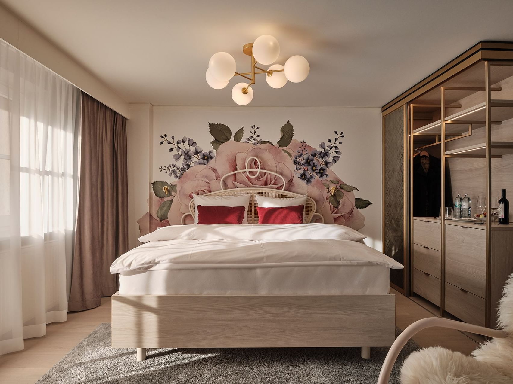 The Premium Superior Double Room at Liebes Rot Flueh