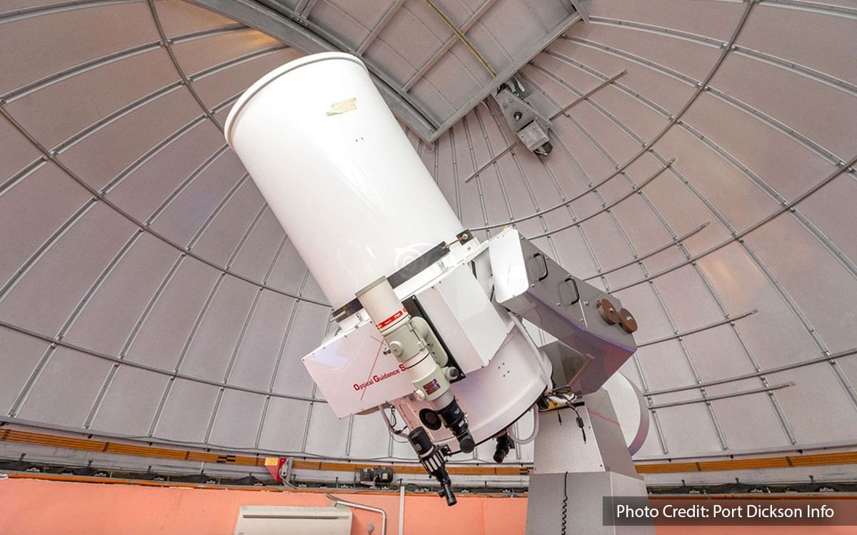 telescope of teluk kemang observatory port dickson