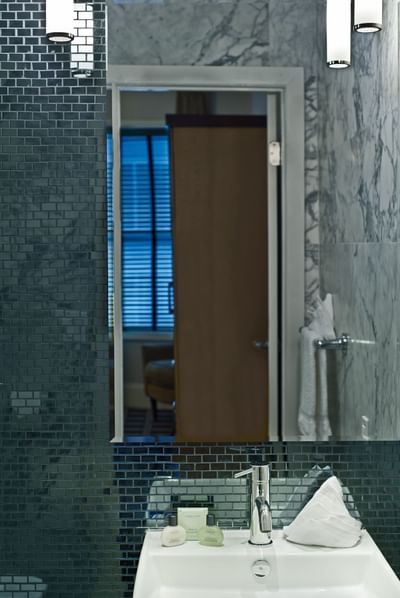 Stylish Private Bathrooms at Square Hotel Times Square