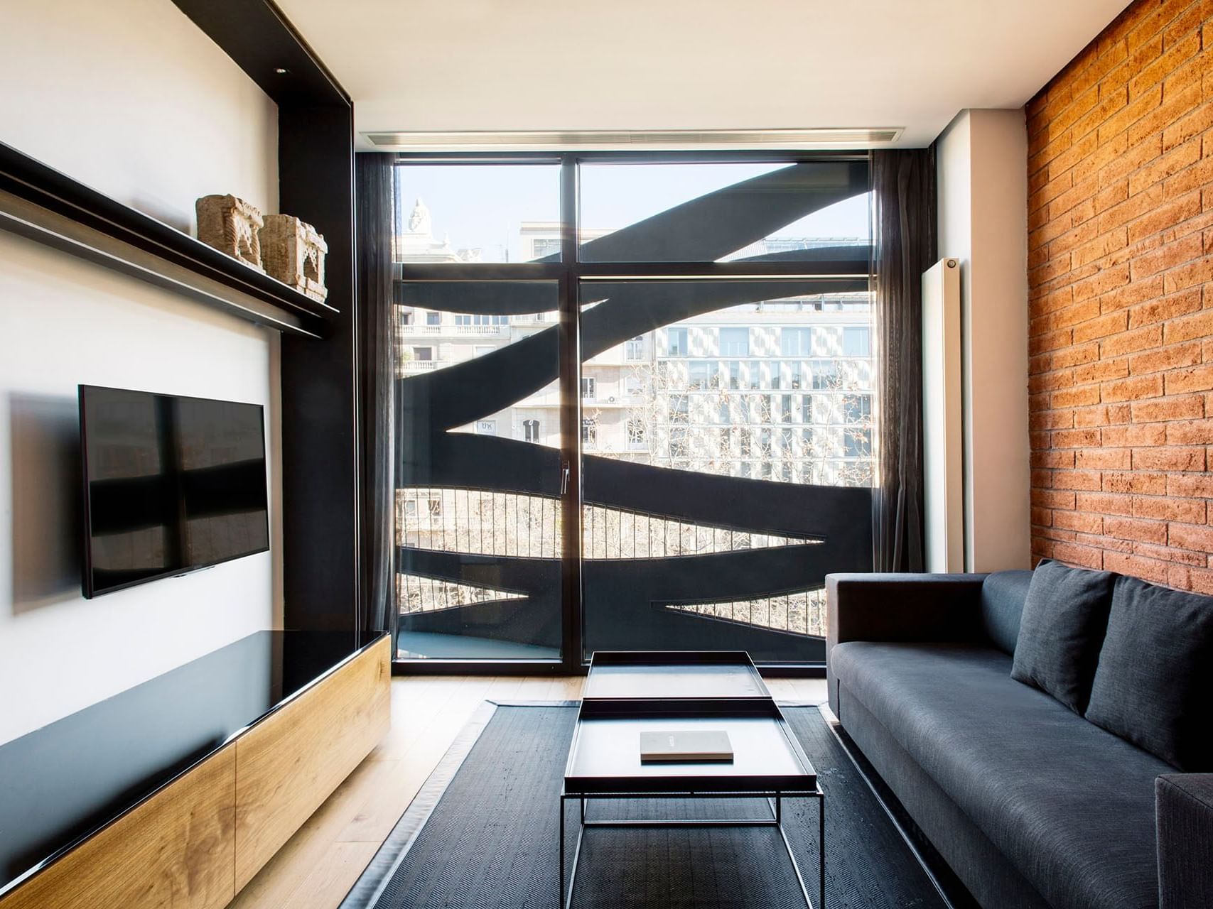 Interior of Superior city view at Barcelona Apartments