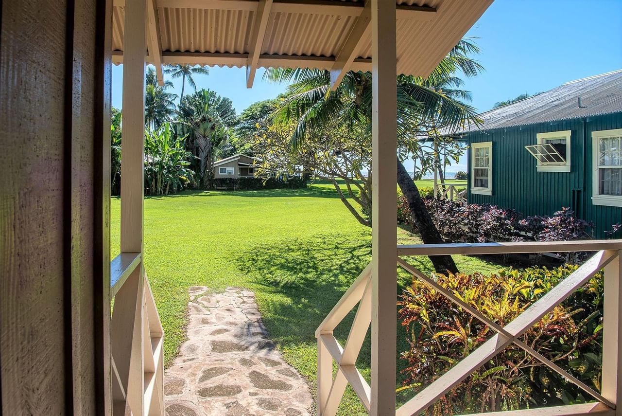 view from a cottage located at Waimea Plantation Cottages