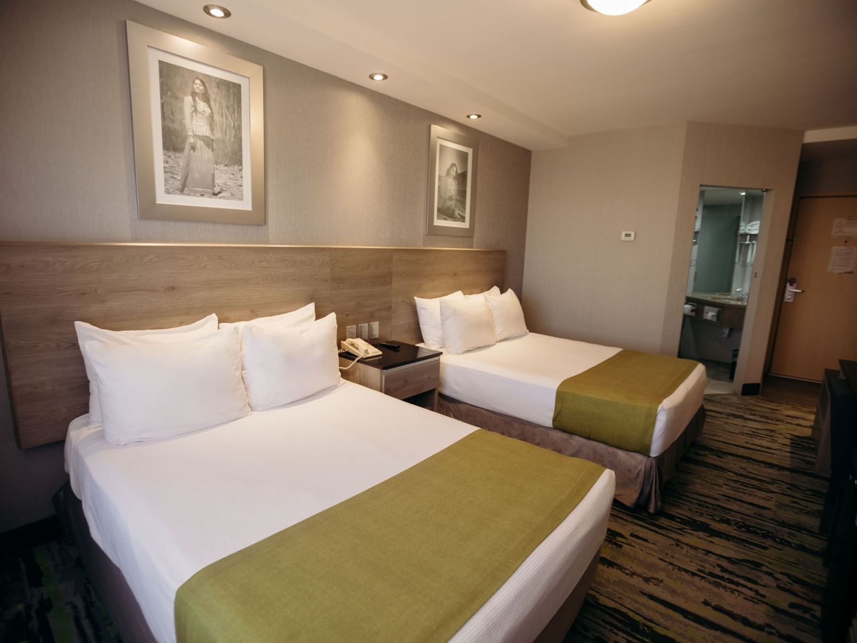 Junior Suite with double king beds at Araiza Hermosillo