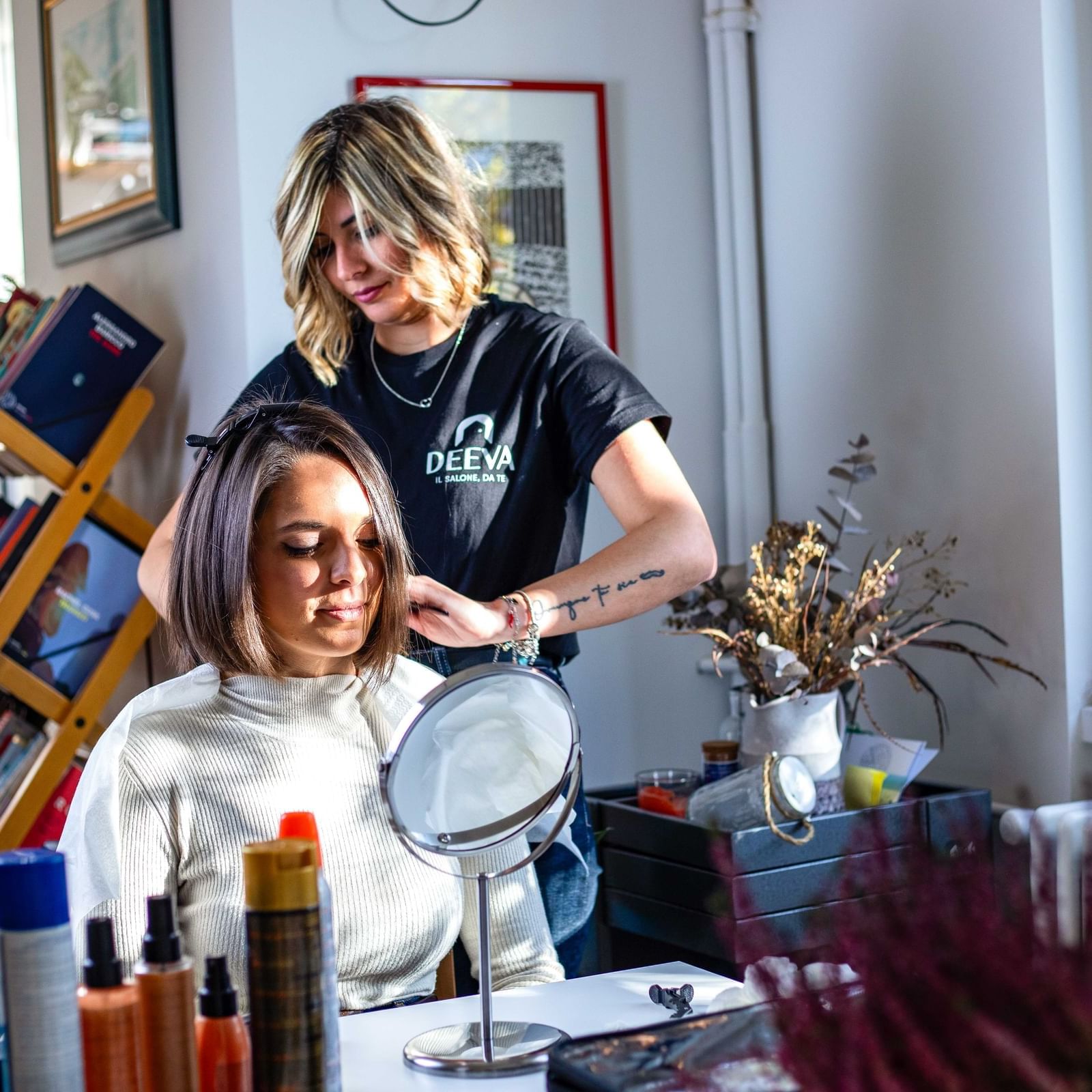 Coiffeur et Maquilleur à l'Hôtel à Turin avec Deeva