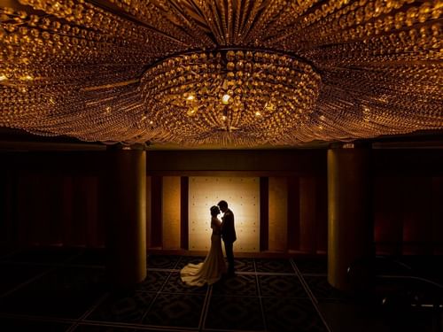Wedding couple at Sofitel Sydney Wentworth