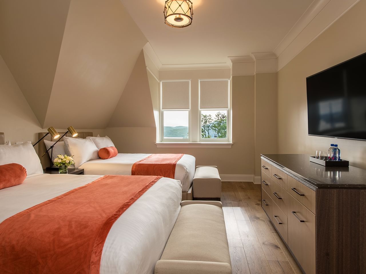 Interior of Superior Double Queen Room at The Abbey Inn & Spa