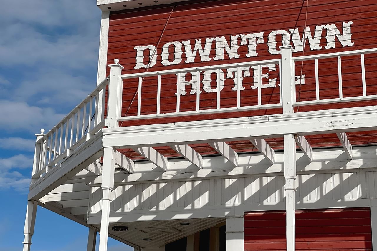 The Downtown, a Coast Hotel exterior and signage