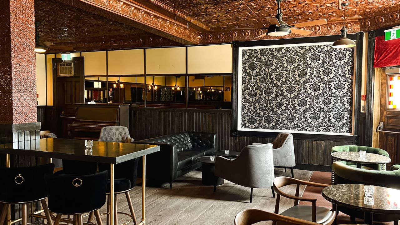 Dining arrangements in Gallery Restaurant at Midnight Sun, a Coast Hotel