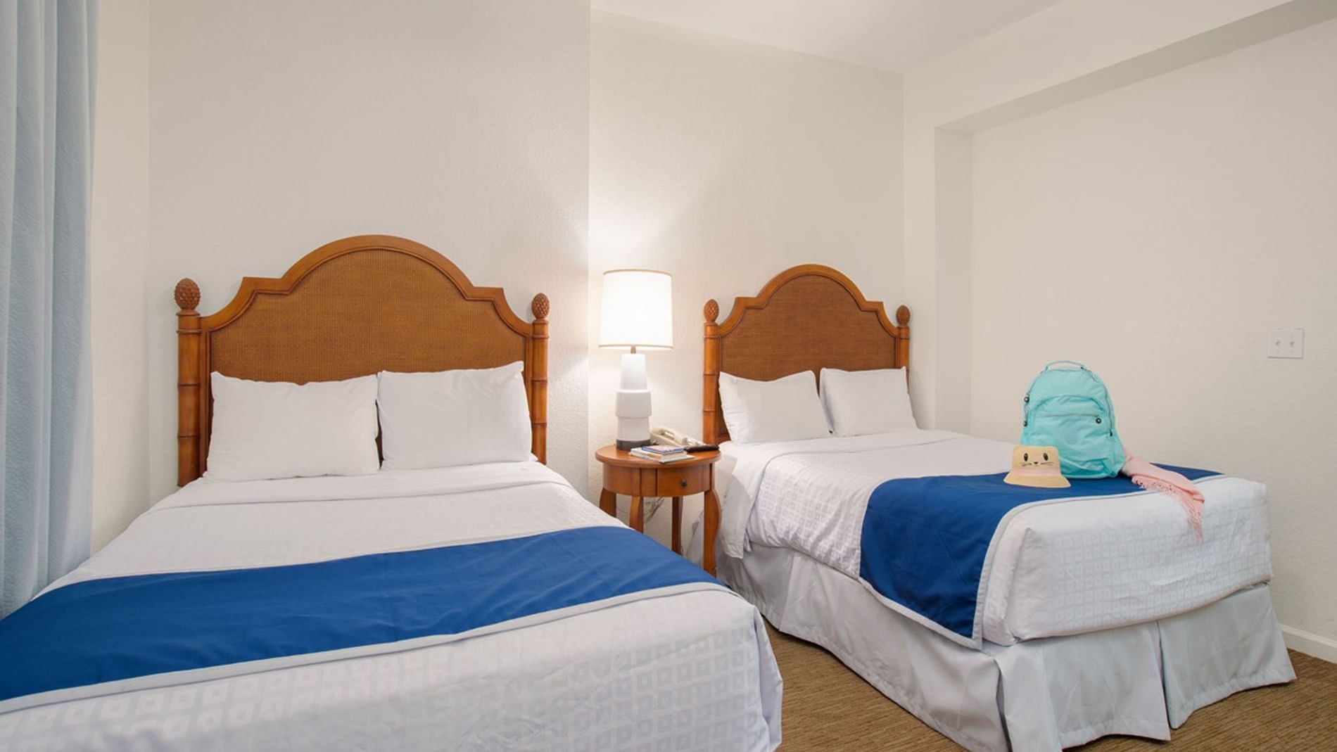 Second bedroom in our 2-, 3-, and 4- bedroom suites