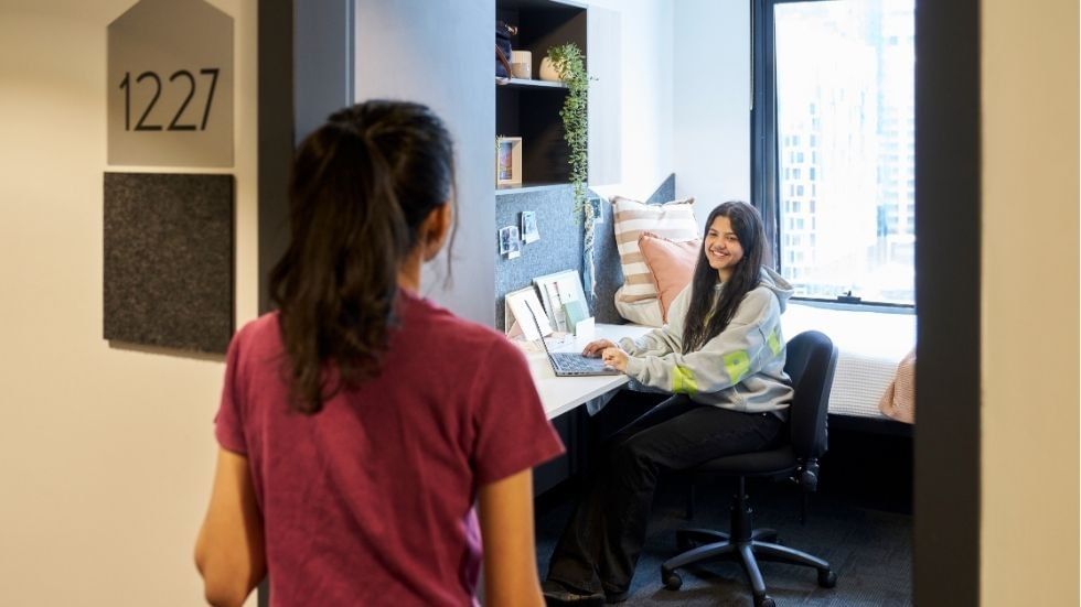 Study Desk and Friends at UniLodge Lincoln House