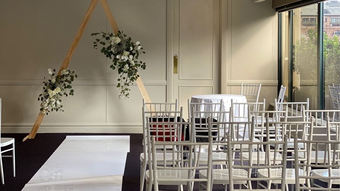 Wedding Ceremony at Pullman Sydney Hyde Park