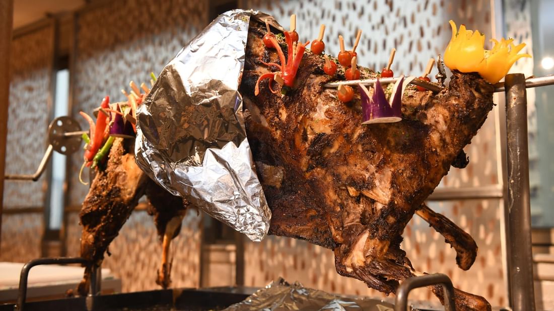 Roast pork buffet in Iftar Kuliner Nusantara at Sunway Putra Hotel