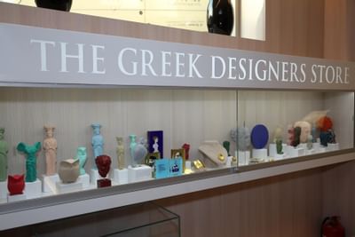 View of Greek Designer store at St George Lycabettus
