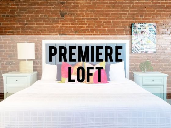 Premiere Loft Room category header at Retro Suites Hotel