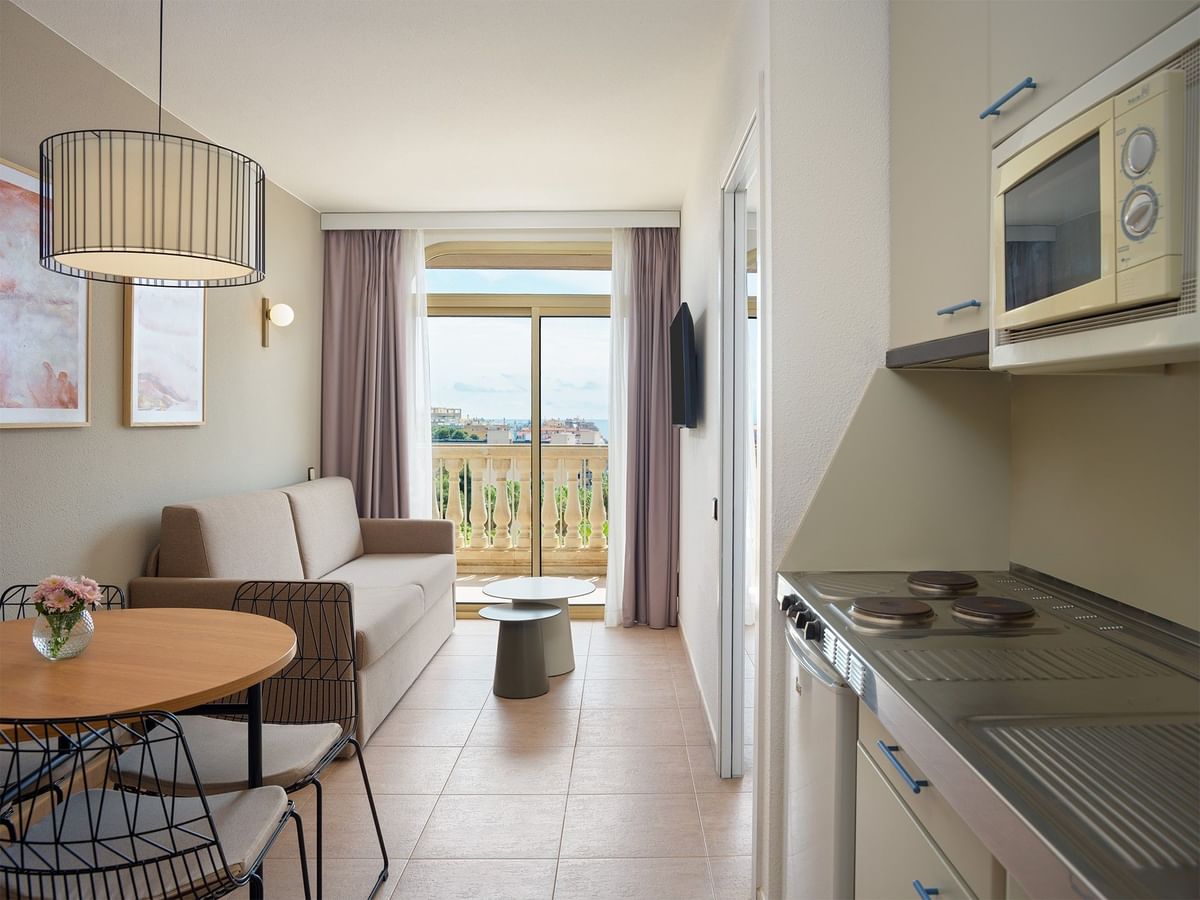 Pool view apartment at Ponient Dorada Palace