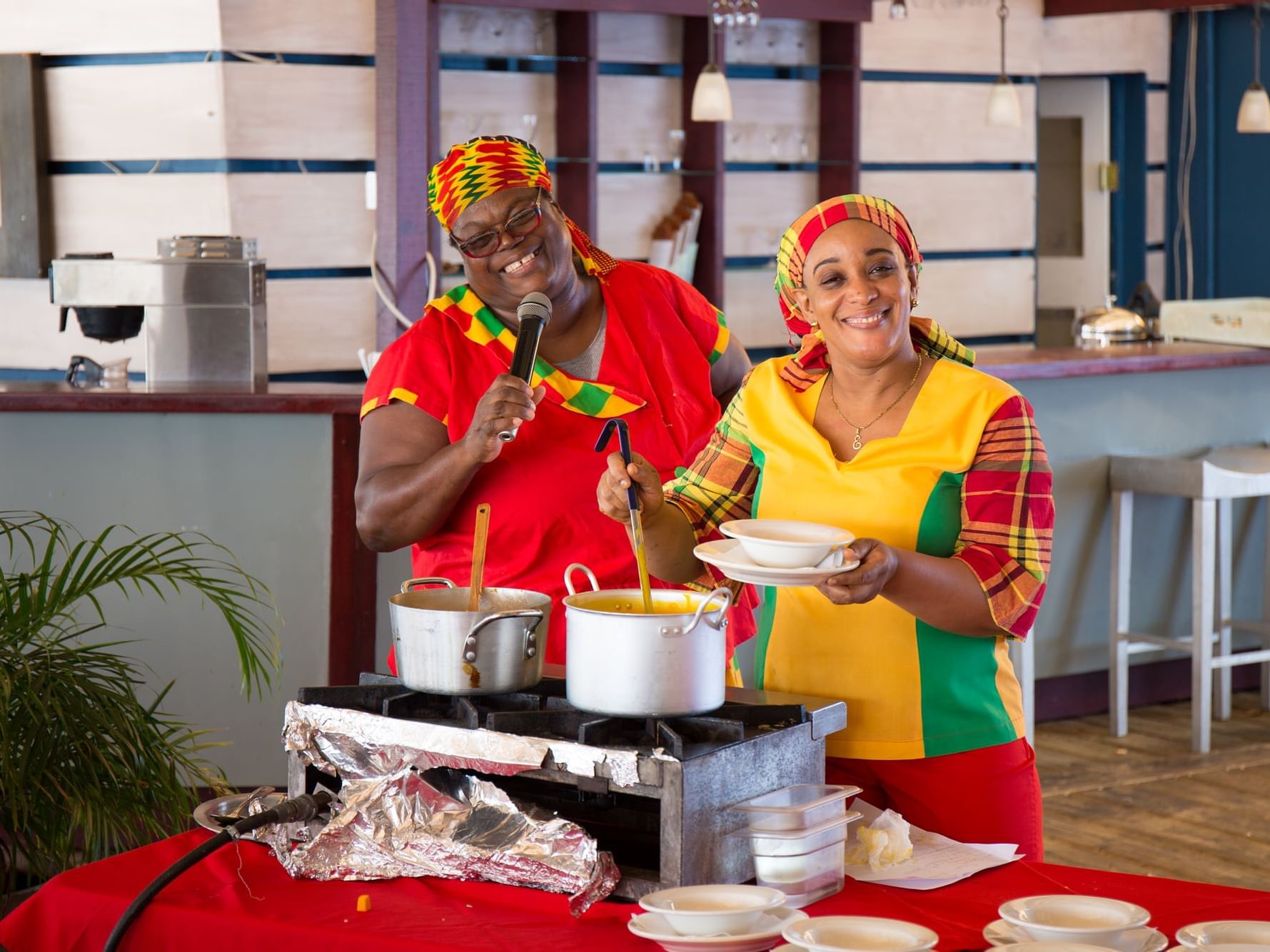 Grenadian cooking experience at True Blue Bay Resort