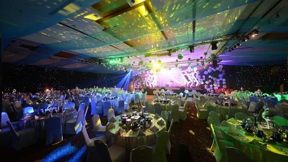 Large banquet and ballroom event room at Paradox Hotel & Resort Phuket.