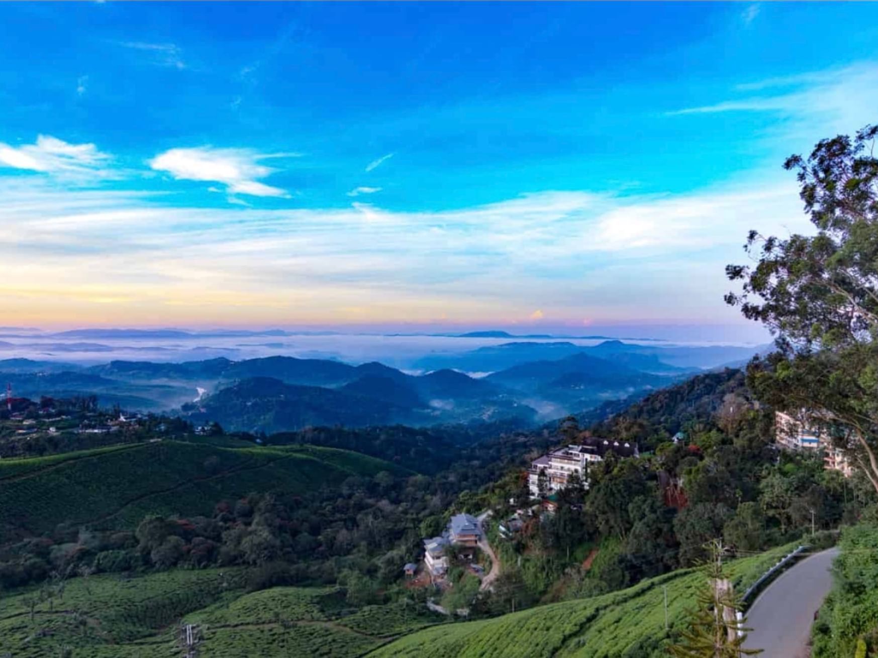 Landscape view from U Resort & Spa Suryamal