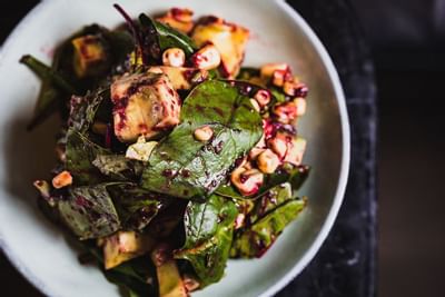 Vegan dish at Monmouth Kitchen