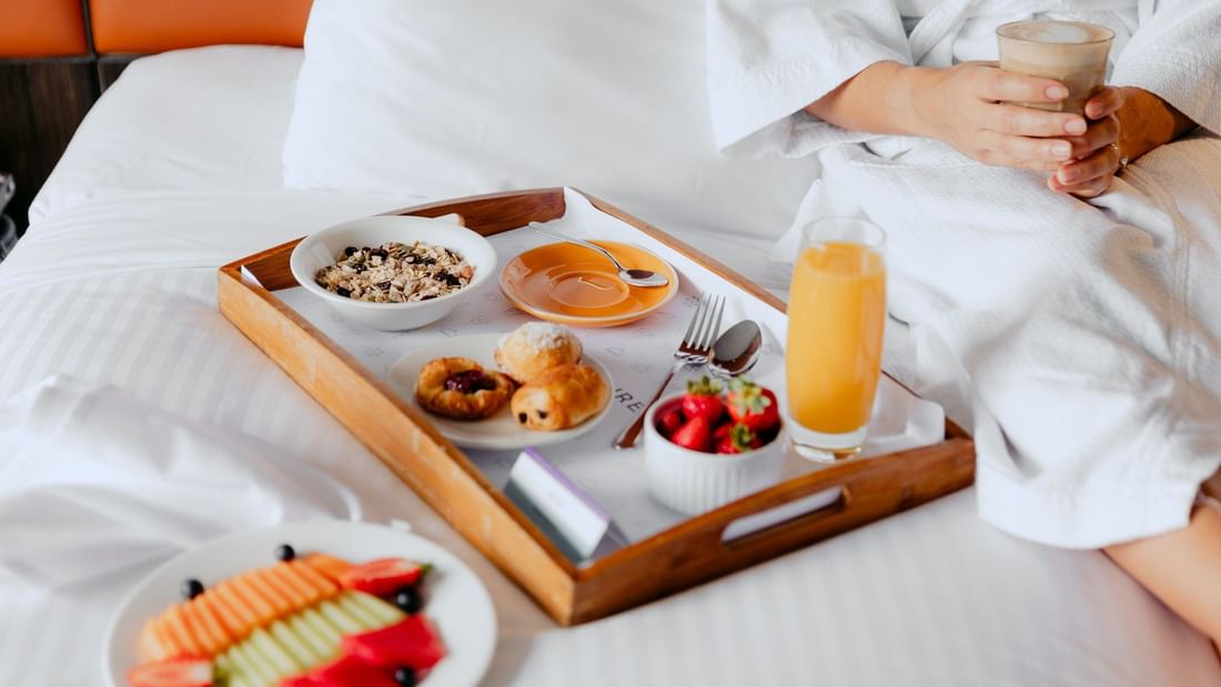 Room Service Tray Mercure Sydney Parramatta