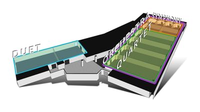 Music Road Resort Convention Center - Room Layout