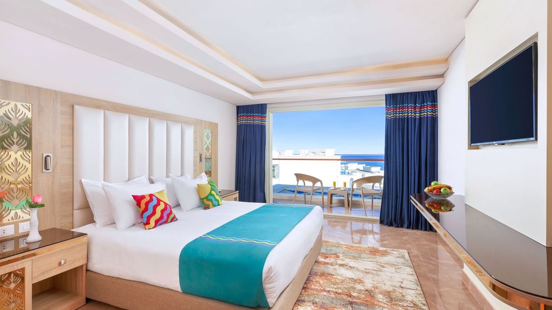 Deluxe Family Room with Sea View at Pickalbatros Palace Resort in Sharm El Sheikh