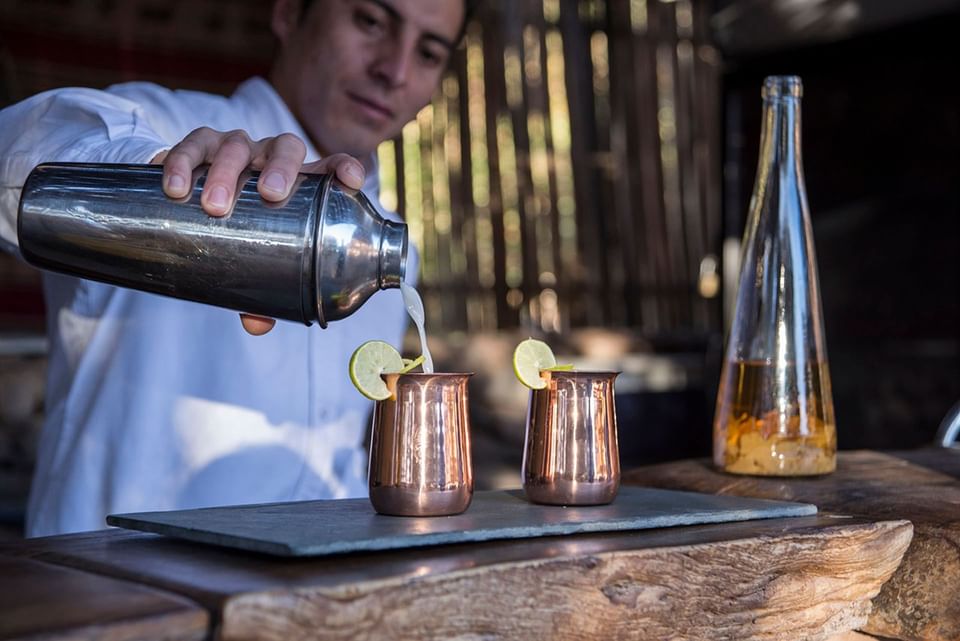 Cocktails at Hoteles Cumbres in Chile