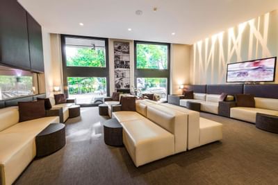 visuale Lounge Hotel Manin Milano