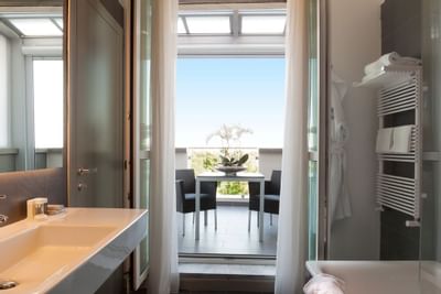 Altra Visuale Terrazza Hotel Manin Milano