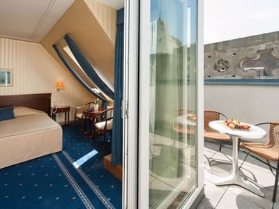 Room detail at Ambassador Hotel in Vienna