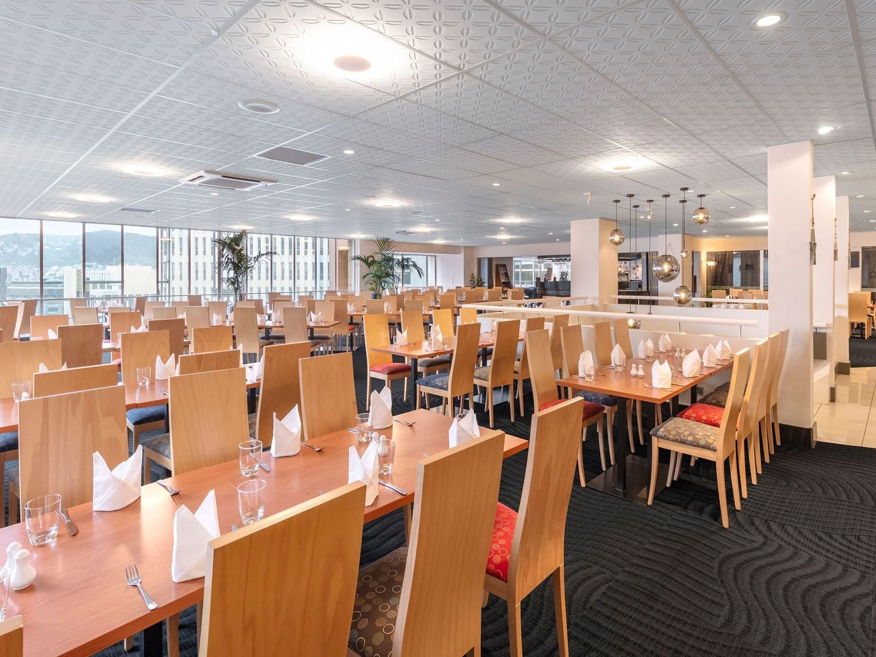 Interior of Whitby's Restaurant & Bar at James Cook Hotel