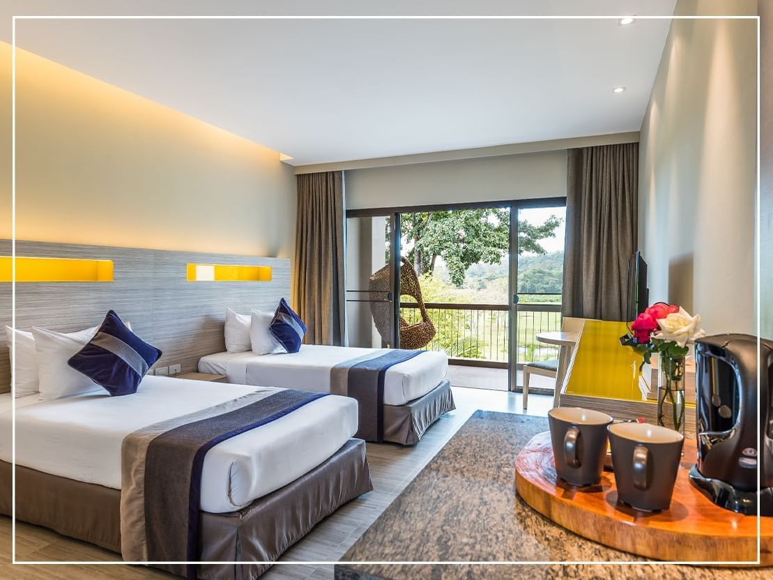 Deluxe Mountain View Room at Chatrium Golf Soi Dao Chanthaburi