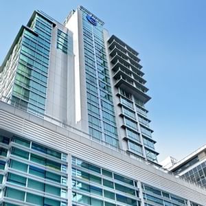 Exterior of Coast Coal Harbour Vancouver Hotel by APA