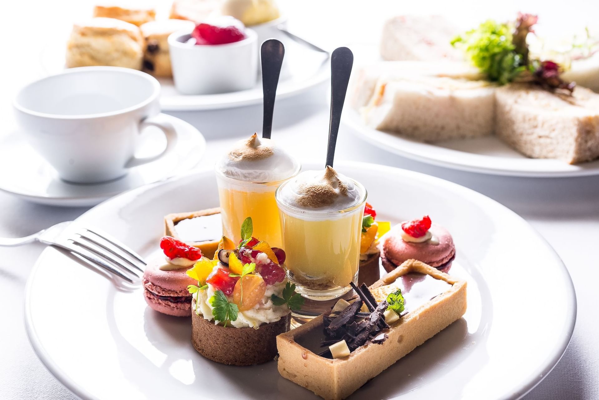 Desserts at Marygreen Manor in Brentwood, Essex