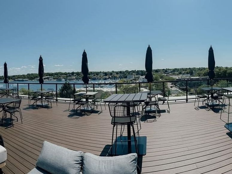 Panoramic view from HI Bar at Hotel Earl