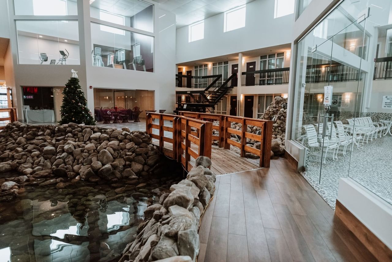 Atrium Facing Fitness Center