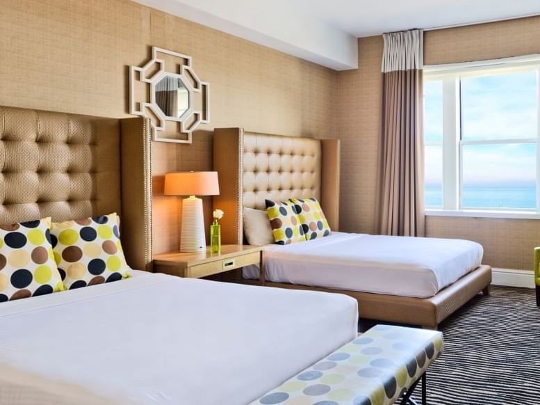 Berkeley Hotel Ocean View Standard Room with Two Queen Beds