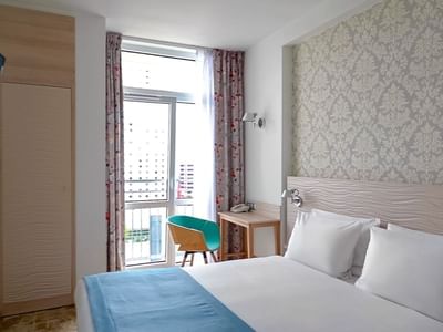 Interior of the Standard Room at Metropol Hotel