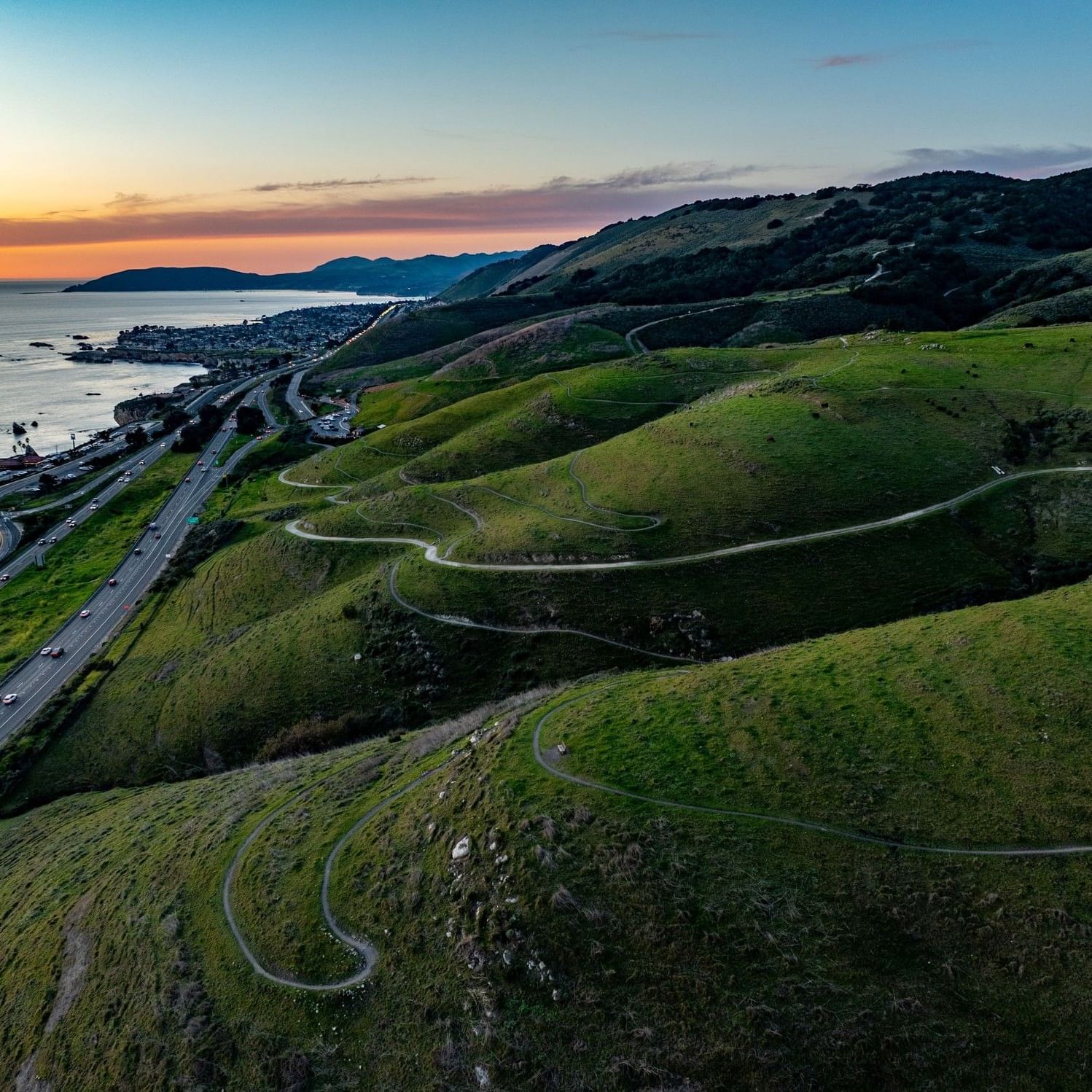 Pismo Preserve trails in Pismo Beach, CA