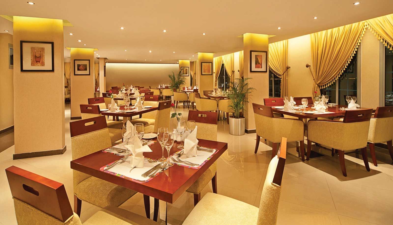 Restaurant at Coral Jubail Hotel