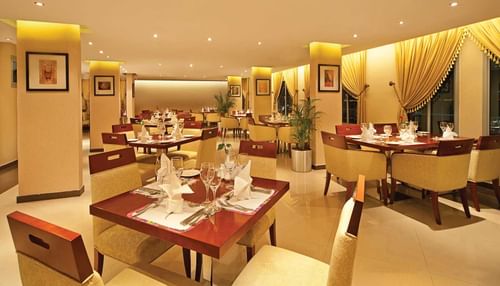 Restaurant at Coral Jubail Hotel