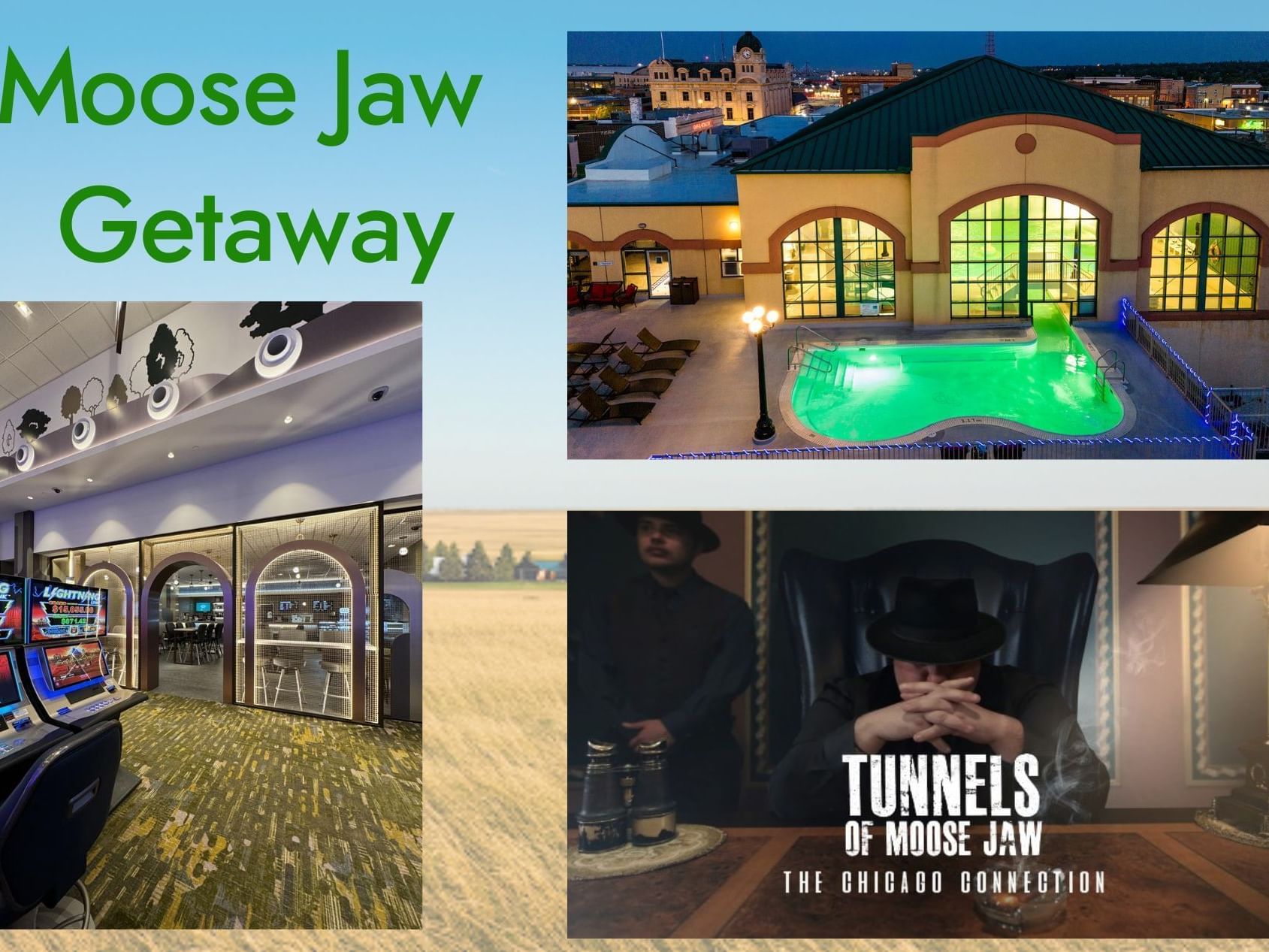 Partnership between Temple Gardens, Casino Moose Jaw and Tunnels of Moose Jaw