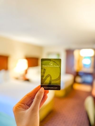  Enjoy a cozy stay at Rosen Inn at Pointe Orlando this holiday season.