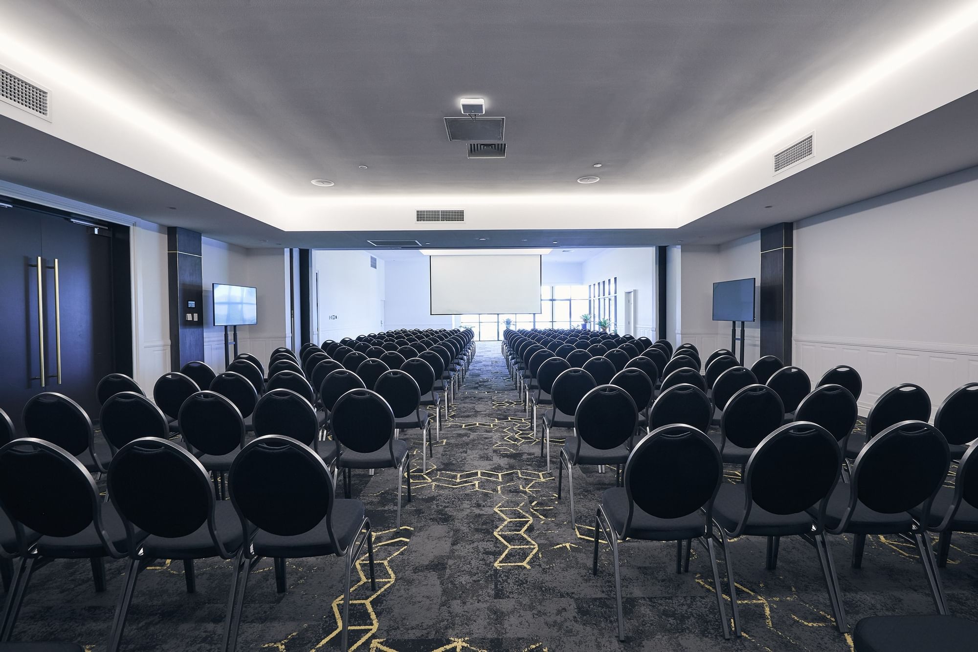 Horizon room arranged for conference at Daydream Island Resort