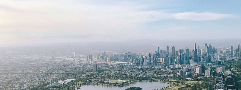 A view of Melbourne's skyline from Pullman Albert Park